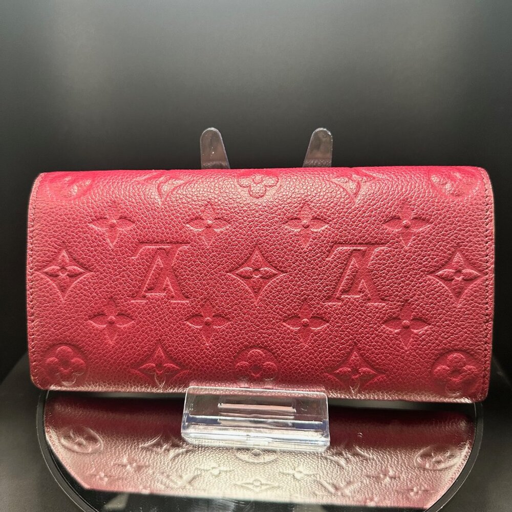 Louis Vuitton Monogram Empreinte Envelope Continental Wallet w/COA - Picture 2 of 8